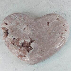 Pink Amethyst Heart | Divine Love • Emotional Healing • Gentle Protection